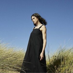 HUMILITY 1949  Black Poplin Dress size 42